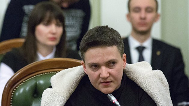 Савченко обвинила парламент в нежелании прекратить войну в Донбассе Савченко обвинила парламент в нежелании прекратить войну в Донбассе