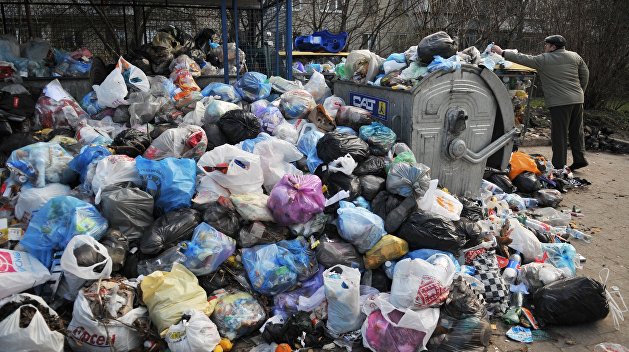 Bloomberg: Украина утонула в мусоре Bloomberg: Украина утонула в мусоре