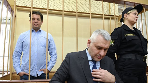 Мосгорсуд продлил арест обвиняемого в шпионаже Сущенко Мосгорсуд продлил арест обвиняемого в шпионаже Сущенко