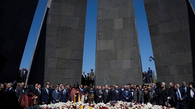 Сегодня день памяти жертв геноцида армян в Османской империи Сегодня день памяти жертв геноцида армян в Османской империи