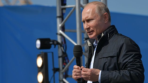 «Взгляд»: Путин на Крымском мосту объявил о чуде «Взгляд»: Путин на Крымском мосту объявил о чуде