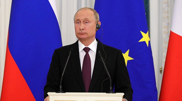 Путин: Украина не стремится к разрешению ситуации в Донбассе Путин: Украина не стремится к разрешению ситуации в Донбассе