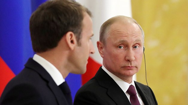Путин предложил Макрону поискать «латвийский след» в деле Навального - Le Monde