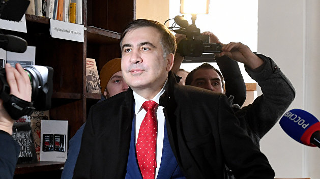 Саакашвили полон решимости добиться санкций против Порошенко Саакашвили полон решимости добиться санкций против Порошенко