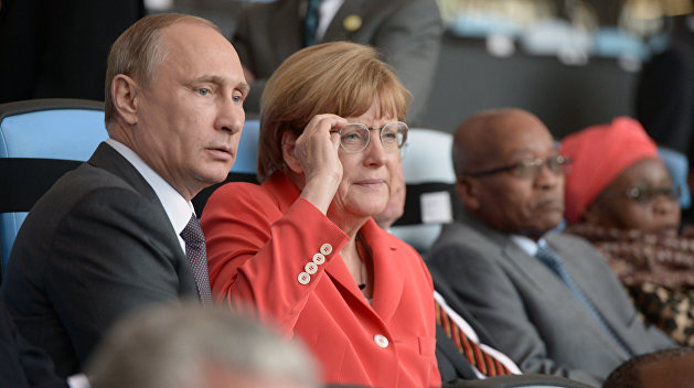 Меркель не исключила, что приедет в Россию поболеть за немецкую сборную на Чемпионате мира