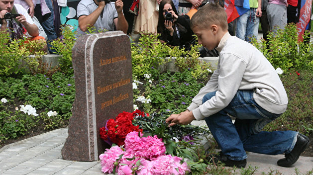 Акция «Мы вас помним» по погибшим детям Донбасса прошла в Донецке, Горловке, Берлине