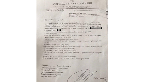 СБУ ищет компромат на премьера Украины Гройсмана-СМИ
