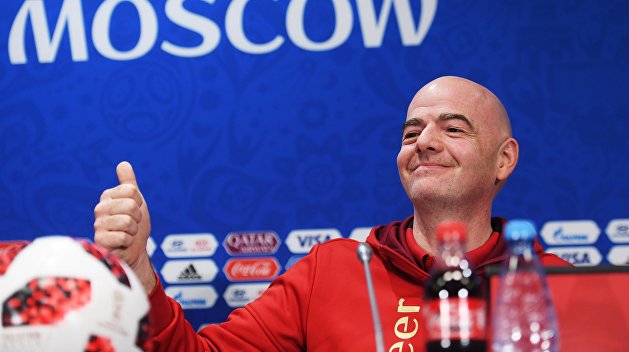 Президент ФИФА: Чемпионат мира в России — лучший в истории Президент ФИФА: Чемпионат мира в России — лучший в истории