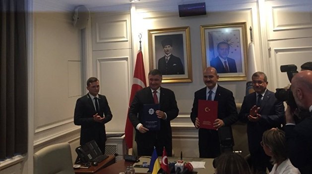 Украина подписала с Турцией меморандум о сотрудничестве между правоохранительными органами
