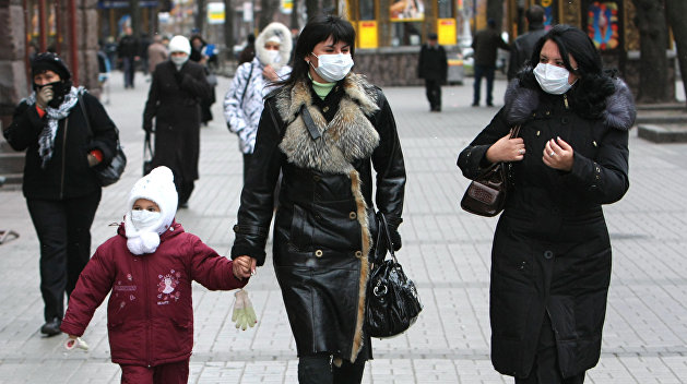 Власти Киева: В столице активно распространяется вирус гонконгского гриппа