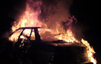 Неизвестные сожгли в Львове автомобиль журналистки «Радио Свобода»