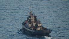 Корабль ВМС Украины движется к Керченскому проливу