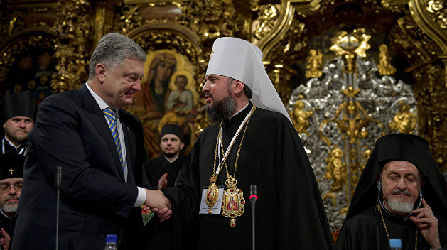 Епифаний будет агитировать за Порошенко в томос-туре по 17 областям Украины Епифаний будет агитировать за Порошенко в томос-туре по 17 областям Украины