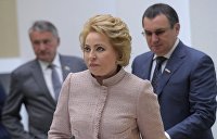 Матвиенко призвала «включить мозги» в условиях санкций
