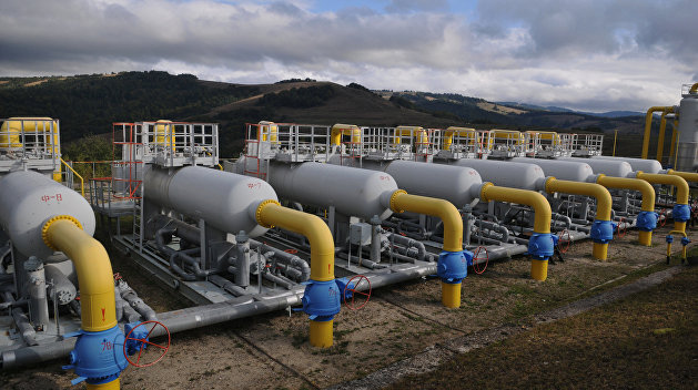 Украина использовала миллиард кубометров газа из хранилищ