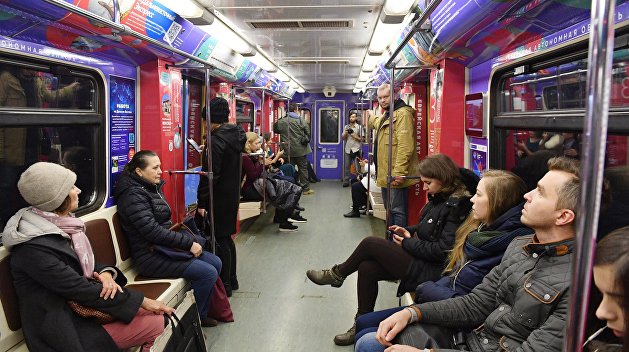 Московское метро на страже здорового украинского национализма