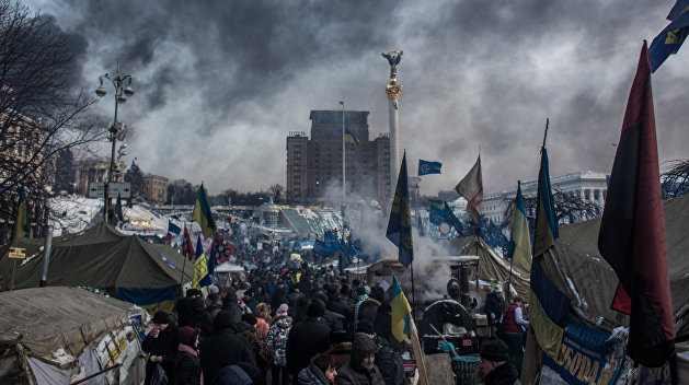 Хроника Евромайдана. 25 января 2014 года. Пять лет после отставки Азарова, начало конца Хроника Евромайдана. 25 января 2014 года. Пять лет после отставки Азарова, начало конца