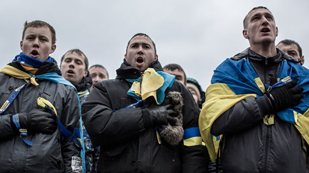 История гимна по-украински: совместное творчество русофобов приписали леваку с хорошими связями История гимна по-украински: совместное творчество русофобов приписали леваку с хорошими связями