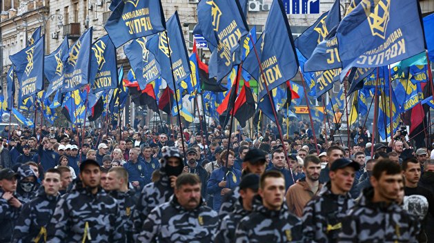 Националистов раскололи выборы. Украинские радикалы обещают войну, если будет не тот президент Националистов раскололи выборы. Украинские радикалы обещают войну, если будет не тот президент