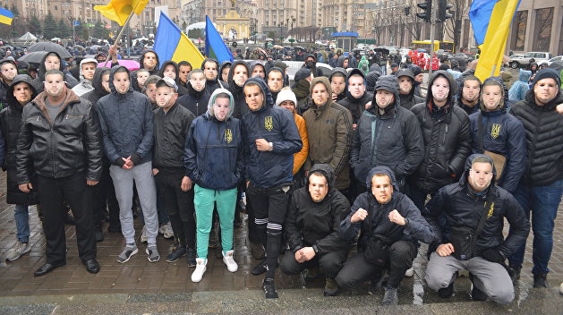 Столкновения «Нацкорпуса» и полиции: спектакль, где оговорен лимит насилия и агрессии Столкновения «Нацкорпуса» и полиции: спектакль, где оговорен лимит насилия и агрессии