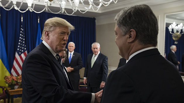Порошенко и США. С их сукиным сыном - без вариантов Порошенко и США. С их сукиным сыном - без вариантов
