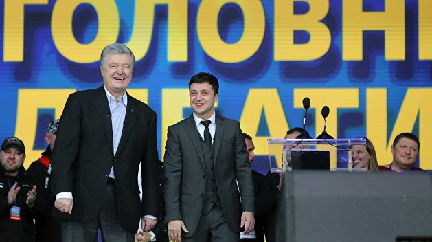 Дебаты между Порошенко и Зеленским смотрели 80% украинцев – КМИС Дебаты между Порошенко и Зеленским смотрели 80% украинцев – КМИС