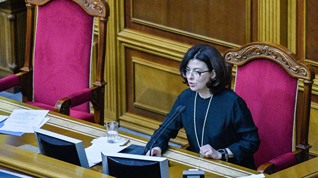 Цепная реакция в Раде: Сыроид объявила голодовку Цепная реакция в Раде: Сыроид объявила голодовку