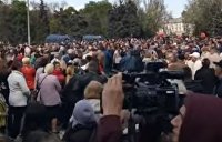 «Фашизм» не пройдет и чёрные шары: митинг памяти 2 мая в Одессе
