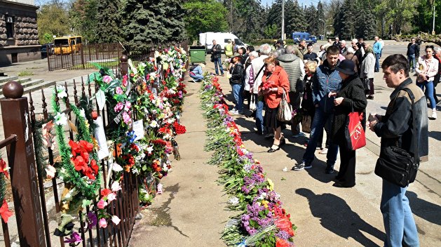 В Одессе осквернили мемориал погибшим 2 мая