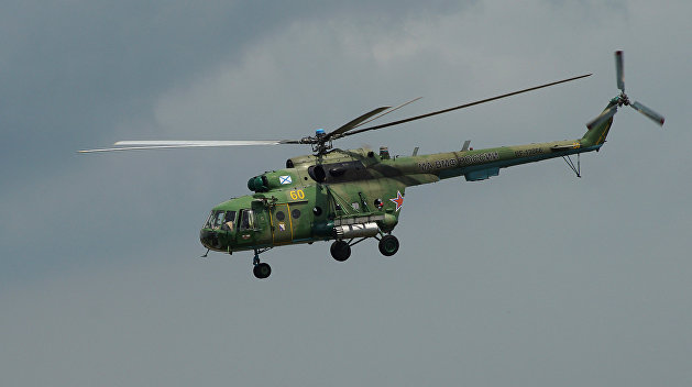 В Сети появилось видео авиаударов по району крушения российского вертолета Ми-8 в Сирии