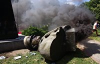 Уничтожение памятника Жукову: почему в Украине ничего не изменилось