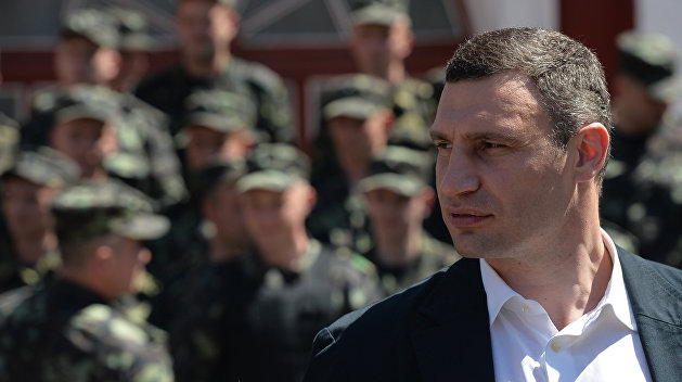 Кличко критикует полицию за бездействие Кличко критикует полицию за бездействие