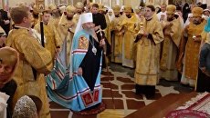 УПЦ празднует день интронизации митрополита Онуфрия - видео