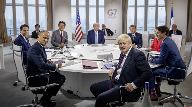 Западные СМИ о том, почему саммит G7 в Биаррице прошел по формуле "6+1" Западные СМИ о том, почему саммит G7 в Биаррице прошел по формуле "6+1"