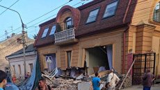 Стена жилого дома обрушилась в центре Черновцов
