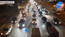 Киев на грани масштабного транспортного коллапса — видео