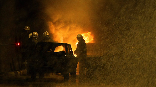 В Одессе сожгли авто руководителя епархии, помогающего беженцам из Донбасса