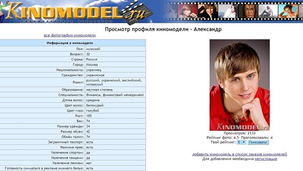 Даже в нижнем белье: журналисты узнали о модельном прошлом губернатора Днепропетровской области Даже в нижнем белье: журналисты узнали о модельном прошлом губернатора Днепропетровской области