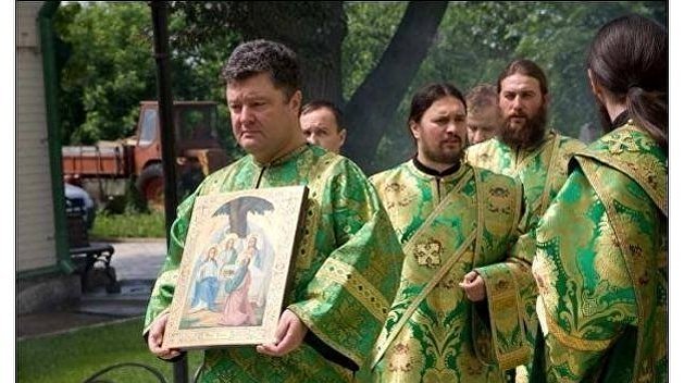 «На этом его церковность закончилась»: митрополит УПЦ прокомментировал фото Порошенко с иконой «На этом его церковность закончилась»: митрополит УПЦ прокомментировал фото Порошенко с иконой
