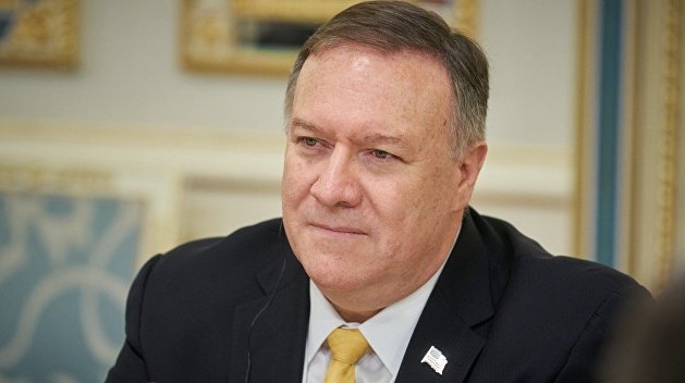 Помпео пообещал, что военная помощь США Украине будет продолжаться Помпео пообещал, что военная помощь США Украине будет продолжаться