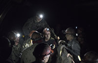 На Днепропетровщине почти 140 шахтеров продолжают подземный протест