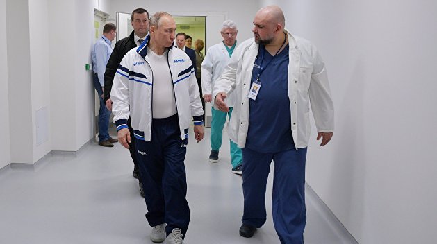У главврача больницы, которую посещал Путин, подтверждён коронавирус