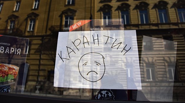 Карантин на Украине. Рестораторы пришли к зданию правительства и выдвинули требования