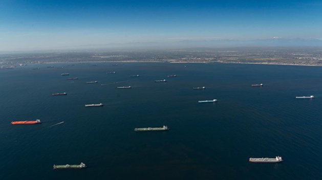 Американская береговая охрана засекла гигантское скопление нефтетанкеров у берегов Калифорнии Американская береговая охрана засекла гигантское скопление нефтетанкеров у берегов Калифорнии