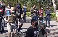 Нацистские неучи. Что показал марш украинских националистов на День Победы в Одессе