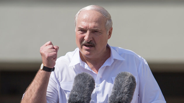 Лукашенко: Зачинщики протестов - не белорусы, а иностранцы Лукашенко: Зачинщики протестов - не белорусы, а иностранцы