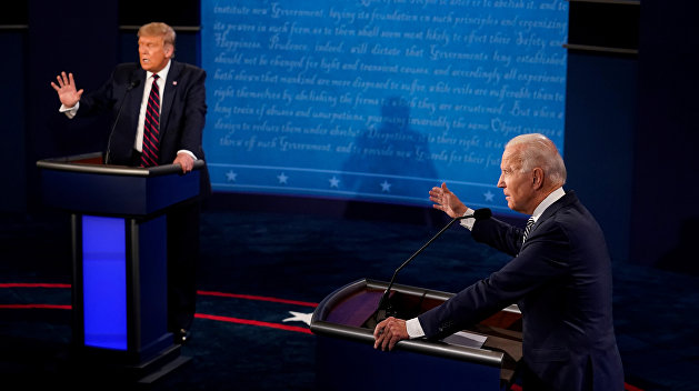 «Неумный Джо» против «Щенка Путина». Как прошли первые дебаты Трампа и Байдена