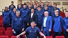 Зеленский встретился с ветеранами киевского «Динамо»