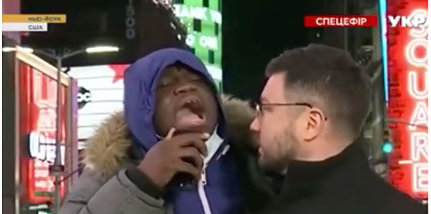 Странные афроамериканцы ворвались в эфир украинского ТВ и взорвали сеть — видео