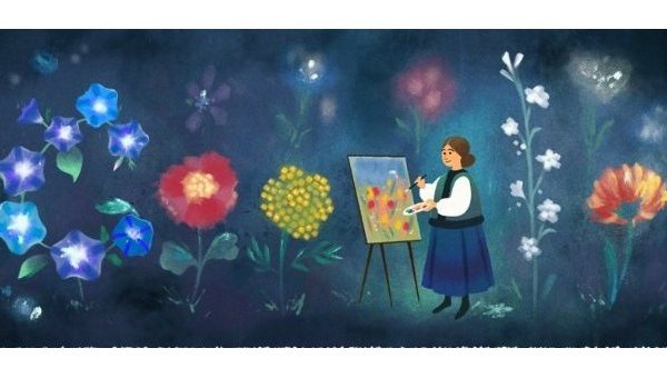 Google посвятил Doodle украинской художнице Google посвятил Doodle украинской художнице